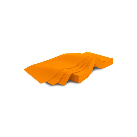 100er-Set TNT-Einwegtischdecken, Orange, 140x140cm