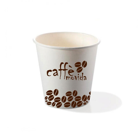 Set mit 50 Bio-Pappbechern für Kaffee 0,75l