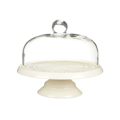 Keramik-Kuchenhaube mit Fuß 29cm