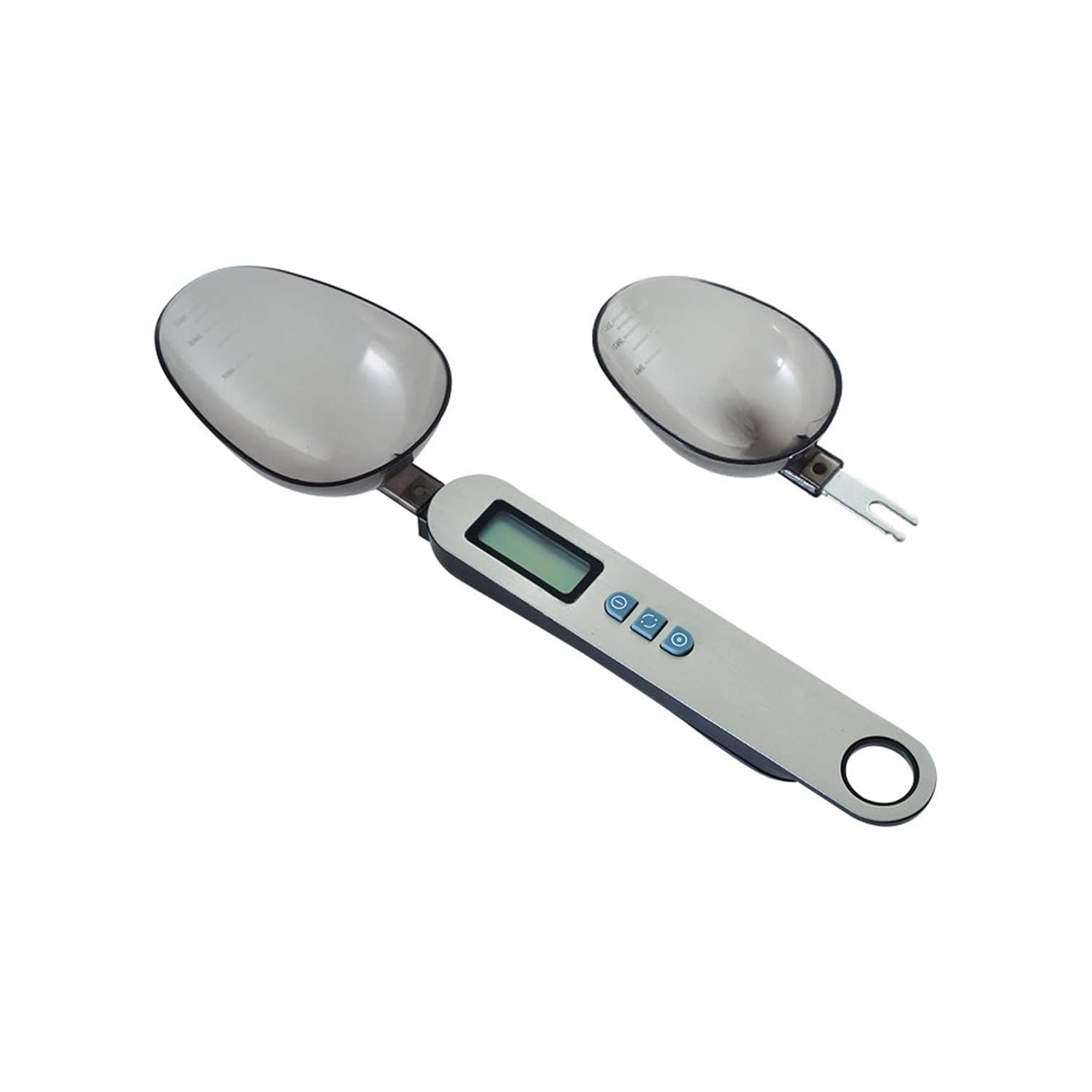 Digitale Küchenlöffelwaage Kiwi 300 g mit LCD-Display und abnehmbarem Löffel zum präzisen Wiegen von Zutaten