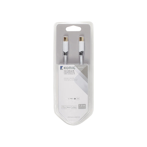 Koaxialkabel Stecker - Stecker 1m