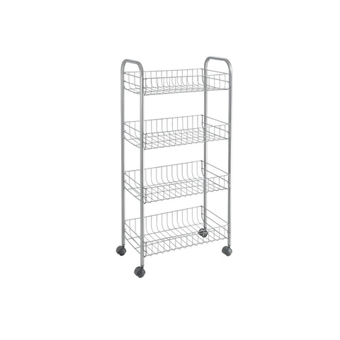Demontierbares Regal mit 4 Ebenen 41x23x84cm