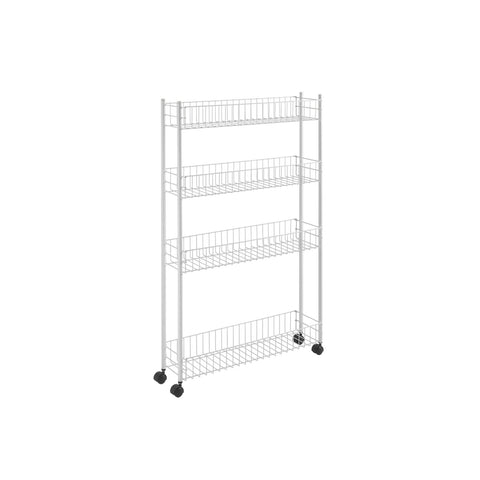 Demontierbares Regal mit 4 Ebenen 58x16x95cm