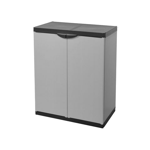 Niedriger modularer Schrank mit 2 Türen und 1 Einlegeboden 68x40x85cm