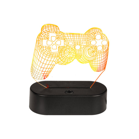 Mehrfarbige 6-LED-Lampe in Form eines 3D-Joysticks mit USB-Kabel