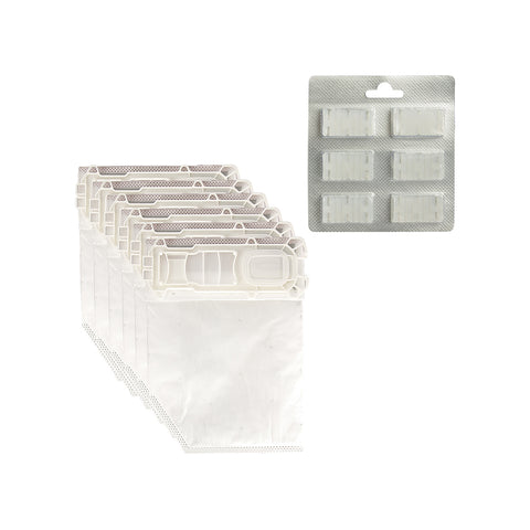 Komplettes Hygiene-Set Folletto VK135 VK136 – 12 Beutel + 12 Duftstäbchen