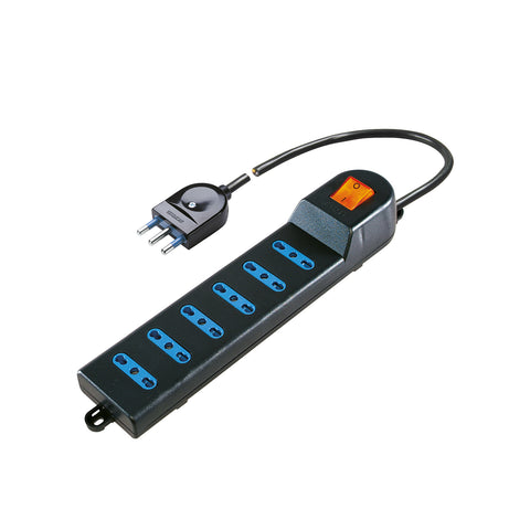 Bild-1-poly-pool-Mehrfachsteckdose-6-fach-schwarz-poly-pool-EAN-8008225040520
