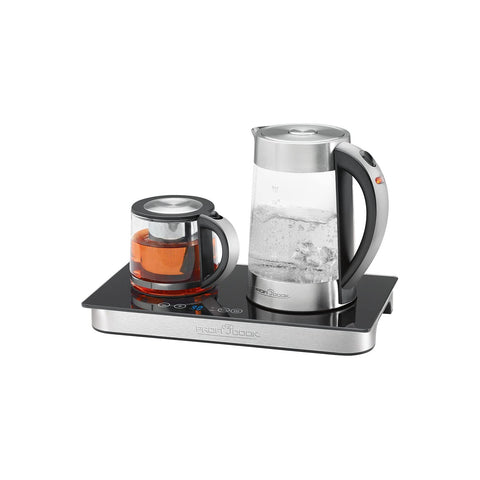 Tee- und Kaffeeplatte mit Wasserkocher 3 In 1