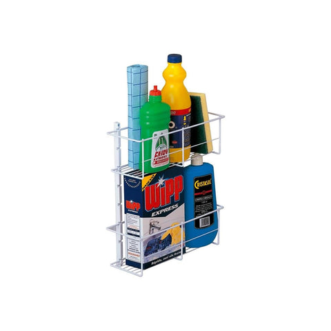Vielseitiges Metallregal mit 2 Ablagen 33x37,5x12cm
