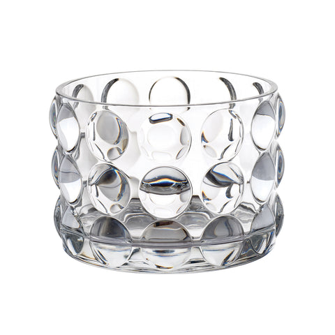 Glasschale im Bubble-Design 22,5cm