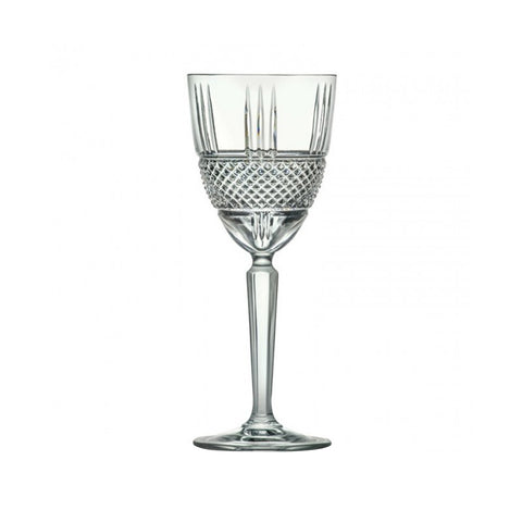 Set mit 6 transparenten Brillante-Gläsern 29cl