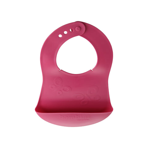 Kinderlätzchen mit Tasche, rosa