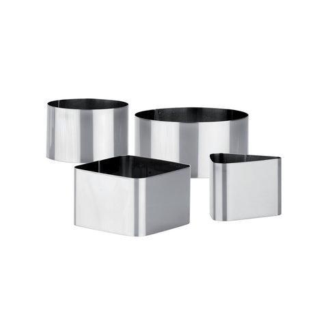 Set mit 4 Ausstechformen Grand Chef aus Stahl
