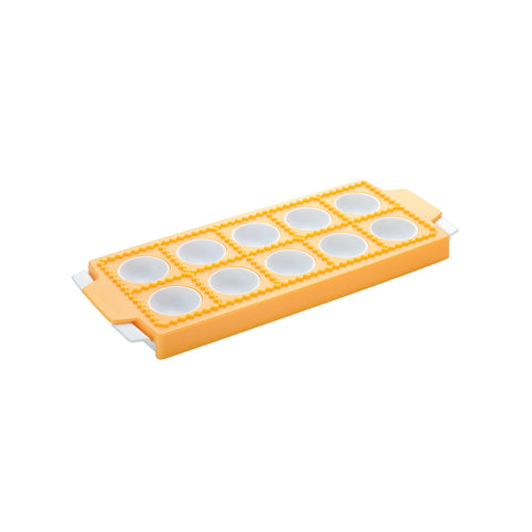 Kunststoffform für 10 runde Ravioli