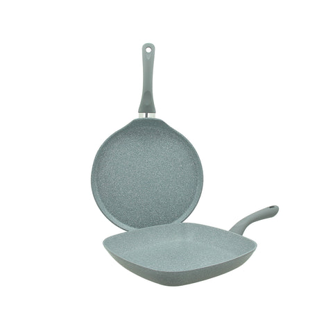 Bild-1-Tognana-Set-Crêpespfanne-und-Grillpfanne-antihaftbeschichtet-28cm-EAN-8000257751047