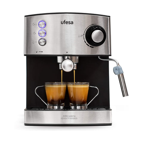 Bild-1-Ufesa-Espressomaschine-für-Kaffeepads-und-gemahlenen-Kaffee-EAN-8422160045684