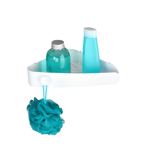 Bild-1-WENKO-Eckregal-Dusche-Bob-Weiß-Befestigung-ohne-Bohren-EAN-4008069130771