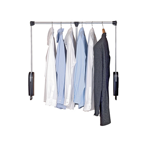 Schwenkbarer Kleiderbügelhalter für den Kleiderschrank