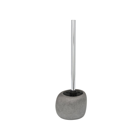 Bild-1-WENKO-Toilettenbürstenhalter-aus-Polyresin-Pebble-Stone-grau-EAN-4008838219492