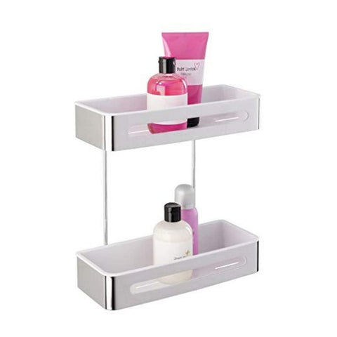 Regal mit 2 Ebenen Premium Plus aus Edelstahl