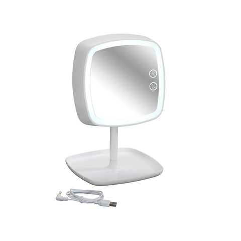 Make-up-Spiegel mit LED 19x18x23cm