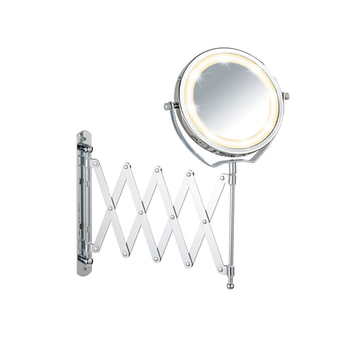 Verstellbarer Kosmetikspiegel mit LED