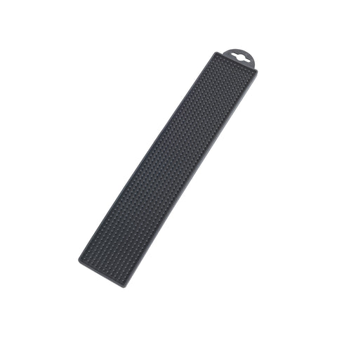 Abtropfmatte Slim Schwarz 42x8 cm