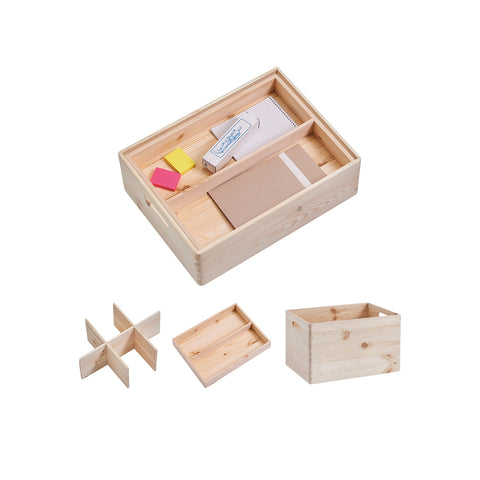 Platzsparende Aufbewahrungsbox 40x30x24cm