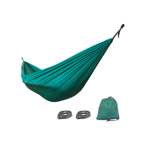 Zusammenklappbare Camping-Hängematte mit Karabinerhaken