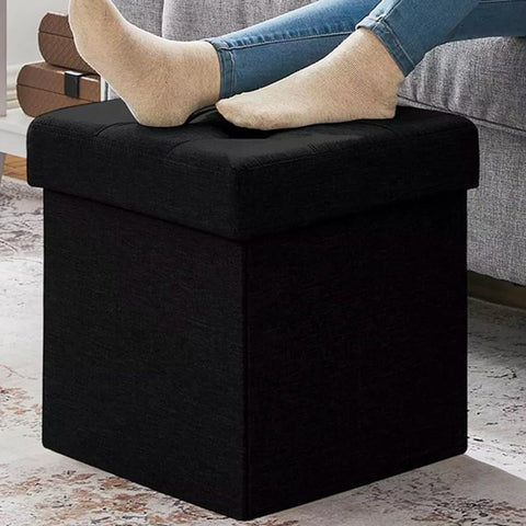 bild-2-atmosphera-for-kids-klappbarer-samt-pouf-schwarz-31x31cm-ean-3560232625015