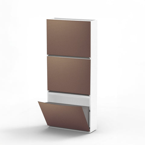 Bild-2-belli-e-forti-Schuhschrank-Wandgeflecht-16x515x39cm-Mokka-EAN-8001499306026