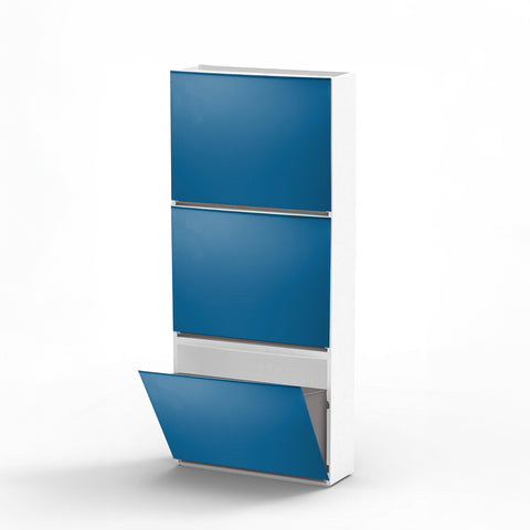 Bild-2-belli-e-forti-glatter-Wandschuhschrank-16x515x39cm-avionblau-EAN-8001499307047