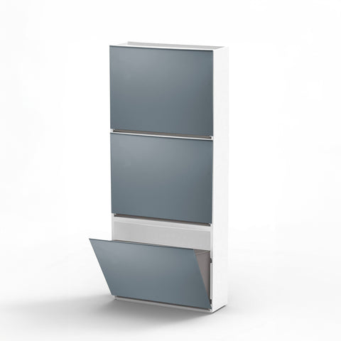 Bild-2-belli-e-forti-glatter-Wandschuhschrank-16x515x39cm-grau-EAN-8001499000023