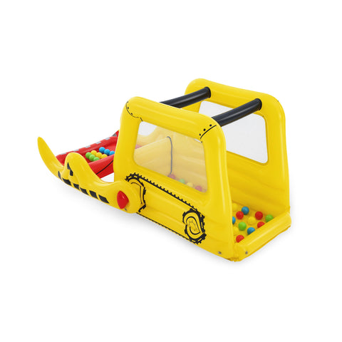 bild-2-bestway-aufblasbarer-bulldozer-mit-25-bällen-198x84cm-ean-6942138961997
