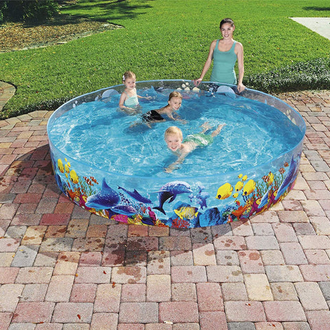 Bild-2-bestway-starrer-Pool-mit-Meeresmotiv-152x25cm-EAN-6942138913781