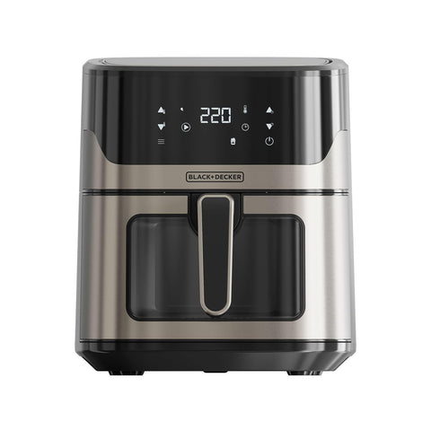 Bild-2-black-decker-Heißluftfritteuse-8-Programme-mit-Korb-65l-1600w-EAN-8432406730076