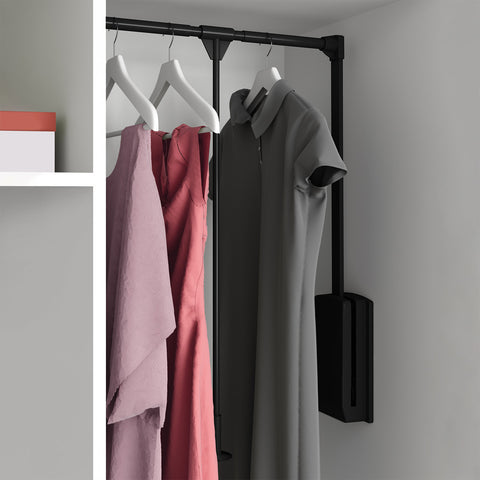 Bild-2-emuca-Hosenlift-für-Kleiderschrank-aus-Stahl-60-83x84cm-schwarz-EAN-8432393277363