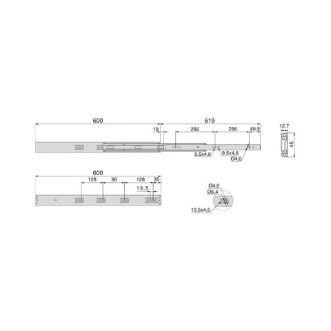 bild-2-emuca-set-5-kugelgelagerte-schubladenauszüge-600mm-ean-8432393011929