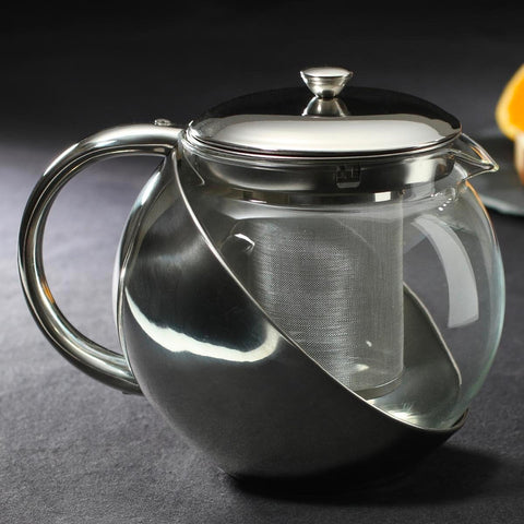 Bild-2-five-simply-smart-Teekanne-aus-Glas-und-Stahl-mit-Teefilter-110-l-EAN-3560238548790