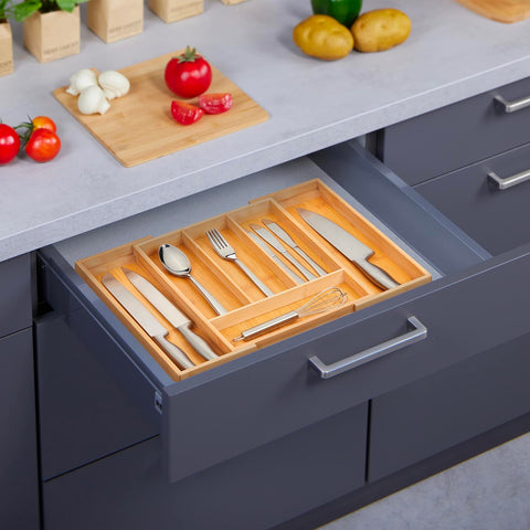 Bild-2-five-simply-smart-ausziehbarer-Besteckkasten-aus-Bambus-mit-6-Fächern-ean-3560238664087