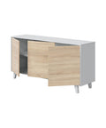 Bild-2-habitdesign-mobiler-Sideboard-mit-3-Türen-75x154x41cm-EAN-8423490264271