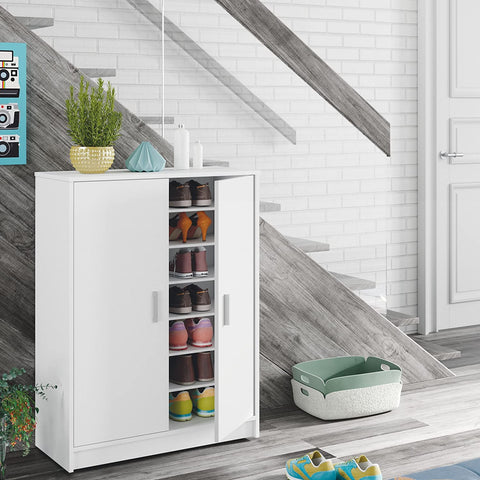 Bild-2-habitdesign-Schuhschrank-mit-2-Türen-weiß-75x35x101cm-ean-8423490231884