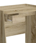 Bild-2-King-Collection-Schreibtisch-aus-Eichenholz-mit-Schublade-90x60x80cm-EAN-8023755057558