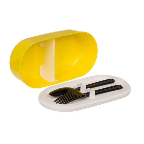 bild-2-oem-Pac-Man-Lunchbox-mit-2-Fächern-mit-Plastikgabel-und-Plastiklöffel-EAN-4029811466566