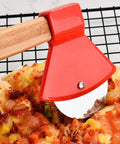 Bild-2-OEM-Pizzaschneider in Axtform aus Bambus und Edelstahl EAN 4029811443277