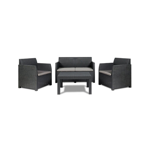 Bild-2-toomax-Set-Sofa-2-Sessel-und-Tisch-anthrazit-EAN-8009371057530