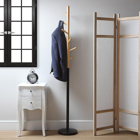 Bild-2-Versa-Garderobenständer-mit-6-Haken-und-Schirmständer-180cm-EAN-8420327390066