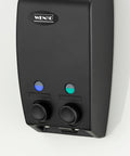 bild-2-wenko-seifenspender-mit-2-fächern-schwarz-450ml-ean-4008838319659