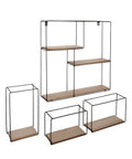 Bild-3-atmosphera-createur-dinterieur-Set-4-Wandregale-49x48x95cm-EAN-3560239680222