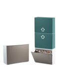 Bild-3-belli-e-forti-Schuhschrank-Flechtmuster-zur-Wandmontage-16x515x39cm-taupe-EAN-8001499306019